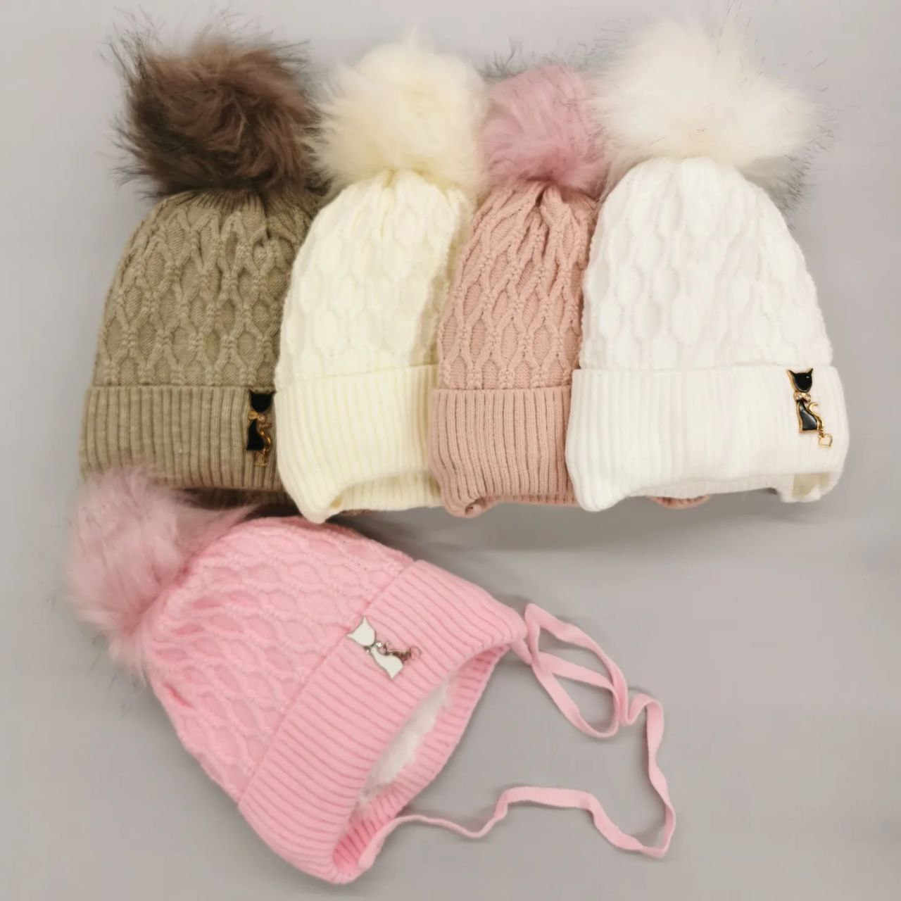 Căciuliță de Iarnă pentru Fetițe de 2 Ani