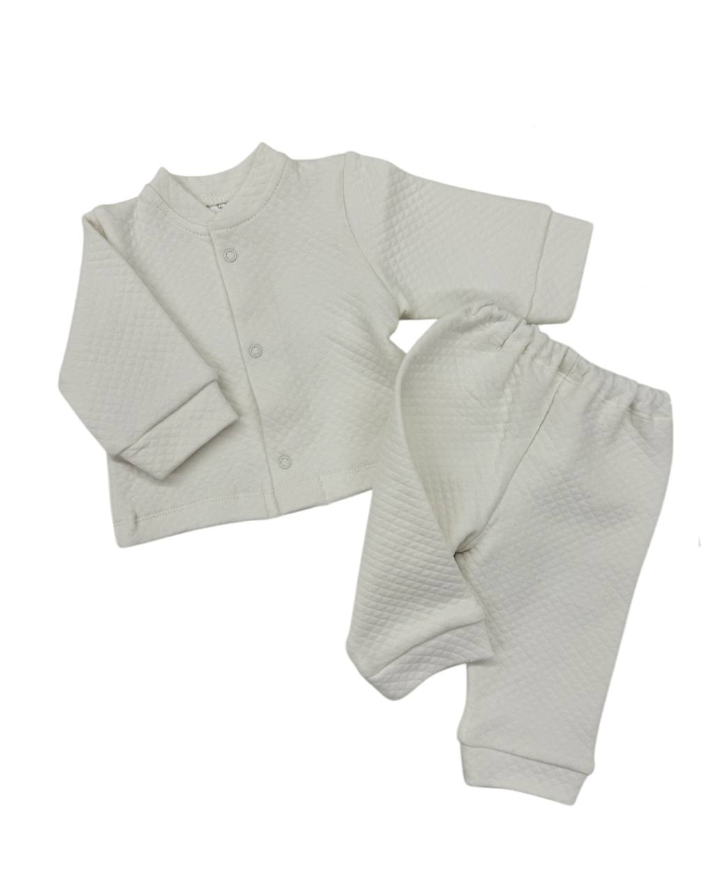 Set Nou-Născuți Gri Alb – 12 Articole Esențiale