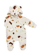 Salopetă bumbac organic bebeluși