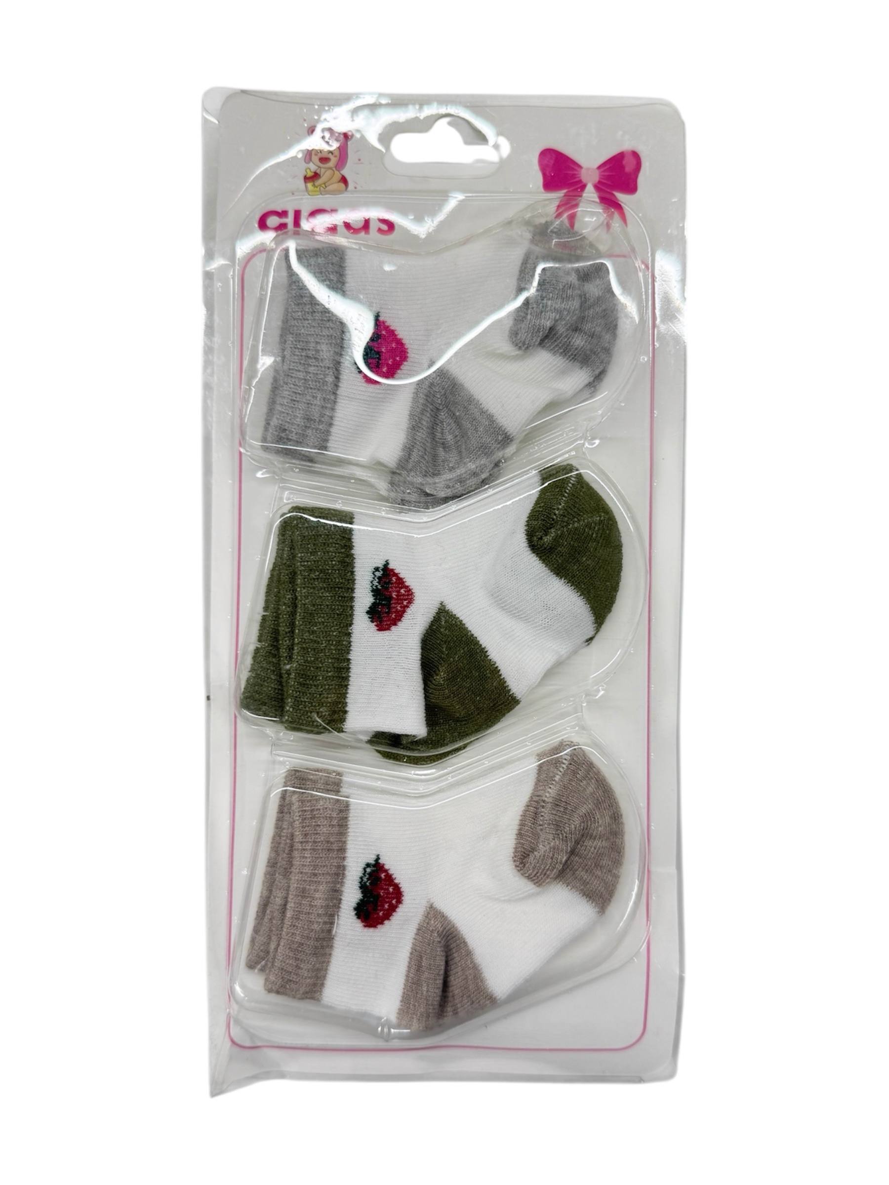 Set 3 Perechi Ciorapi Bebeluși