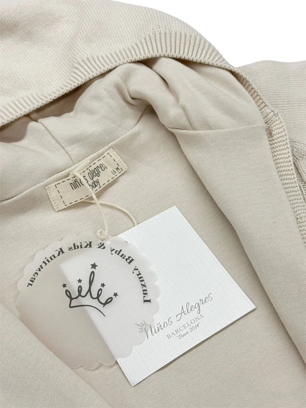 Salopetă cu Glugă Bej