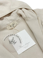 Salopetă cu Glugă Bej