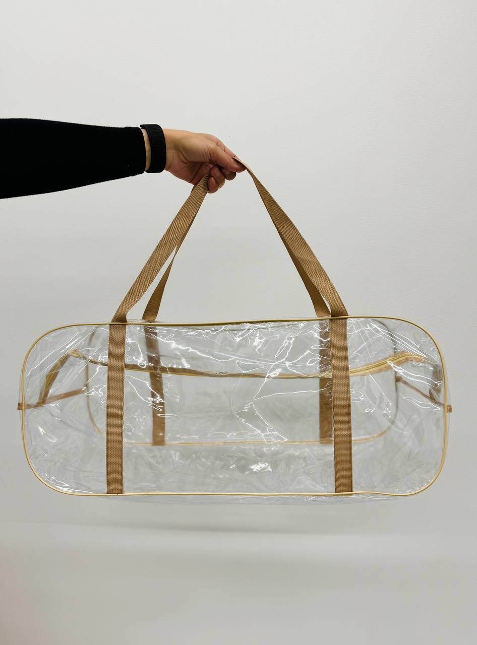 Set genti maternitate transparente din PVC