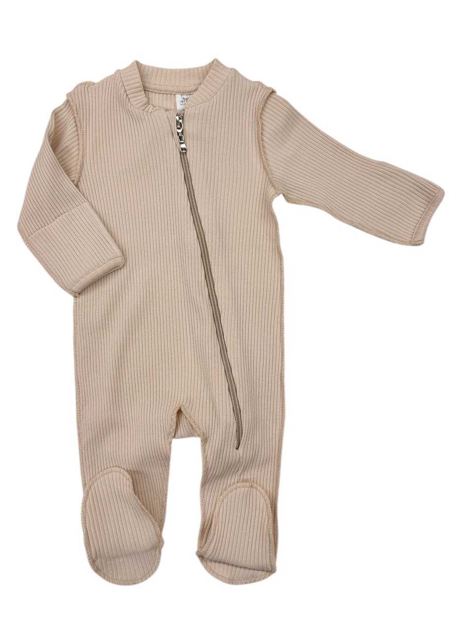 Salopetă Lapșa 0-3 Luni cu Tălpici și Mănuși Incorporate