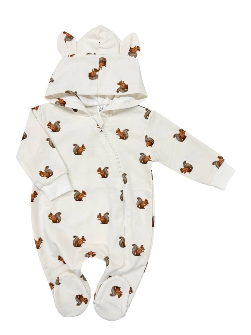 Salopetă bumbac organic bebeluși