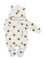 Salopetă bumbac organic bebeluși