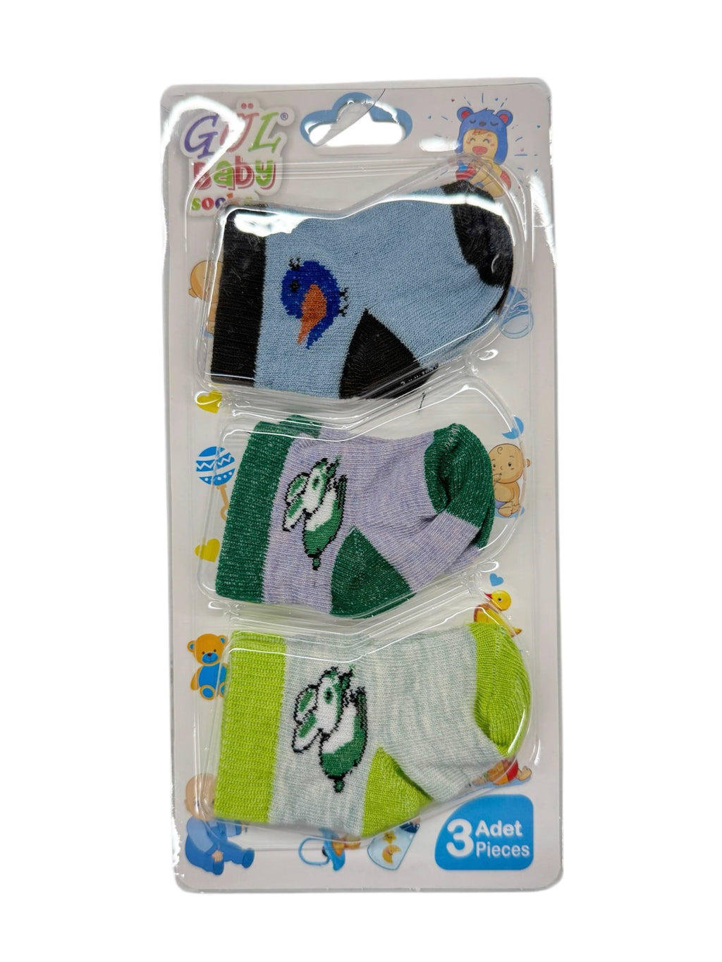 Set 3 Perechi Ciorapi Bebeluși