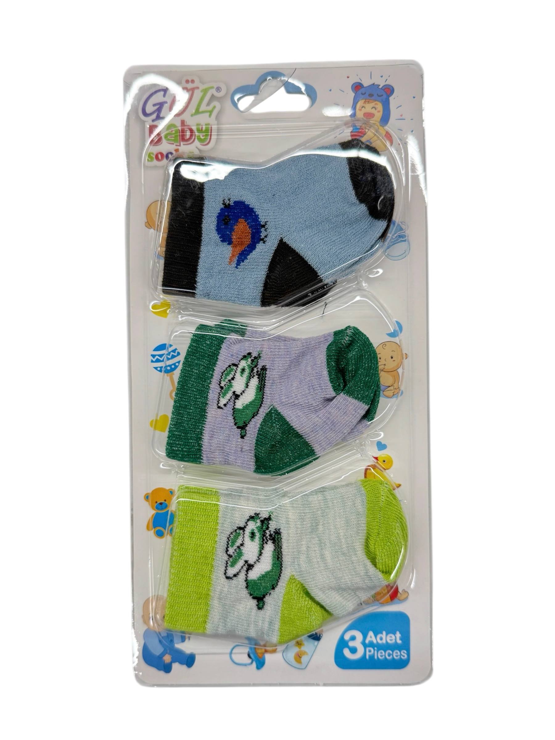 Set 3 Perechi Ciorapi Bebeluși