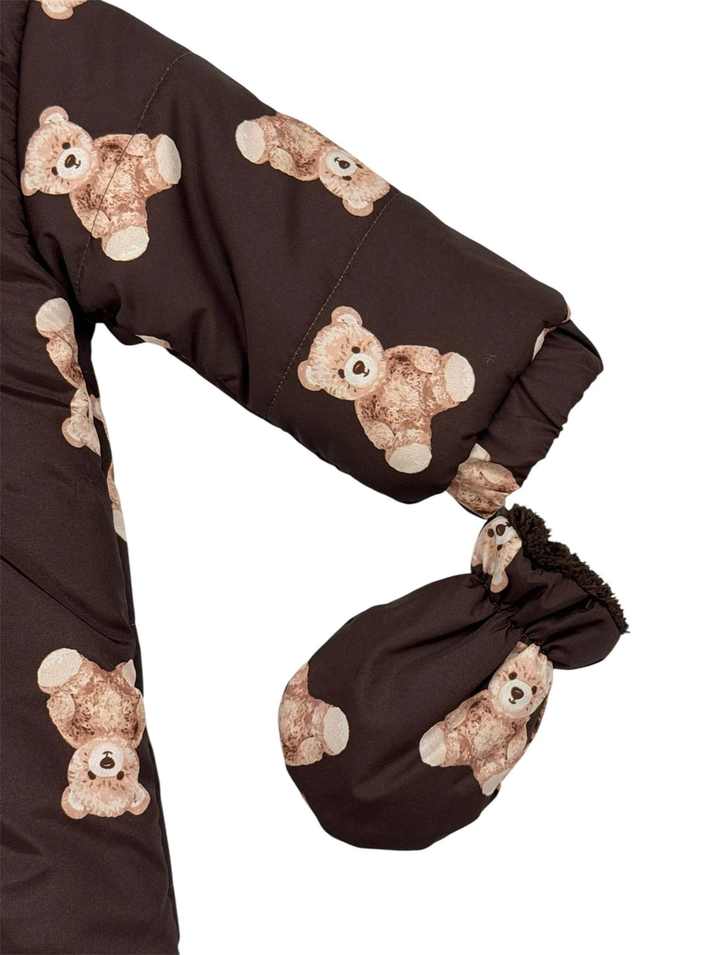 Salopeta sezon rece cu print ursuleți