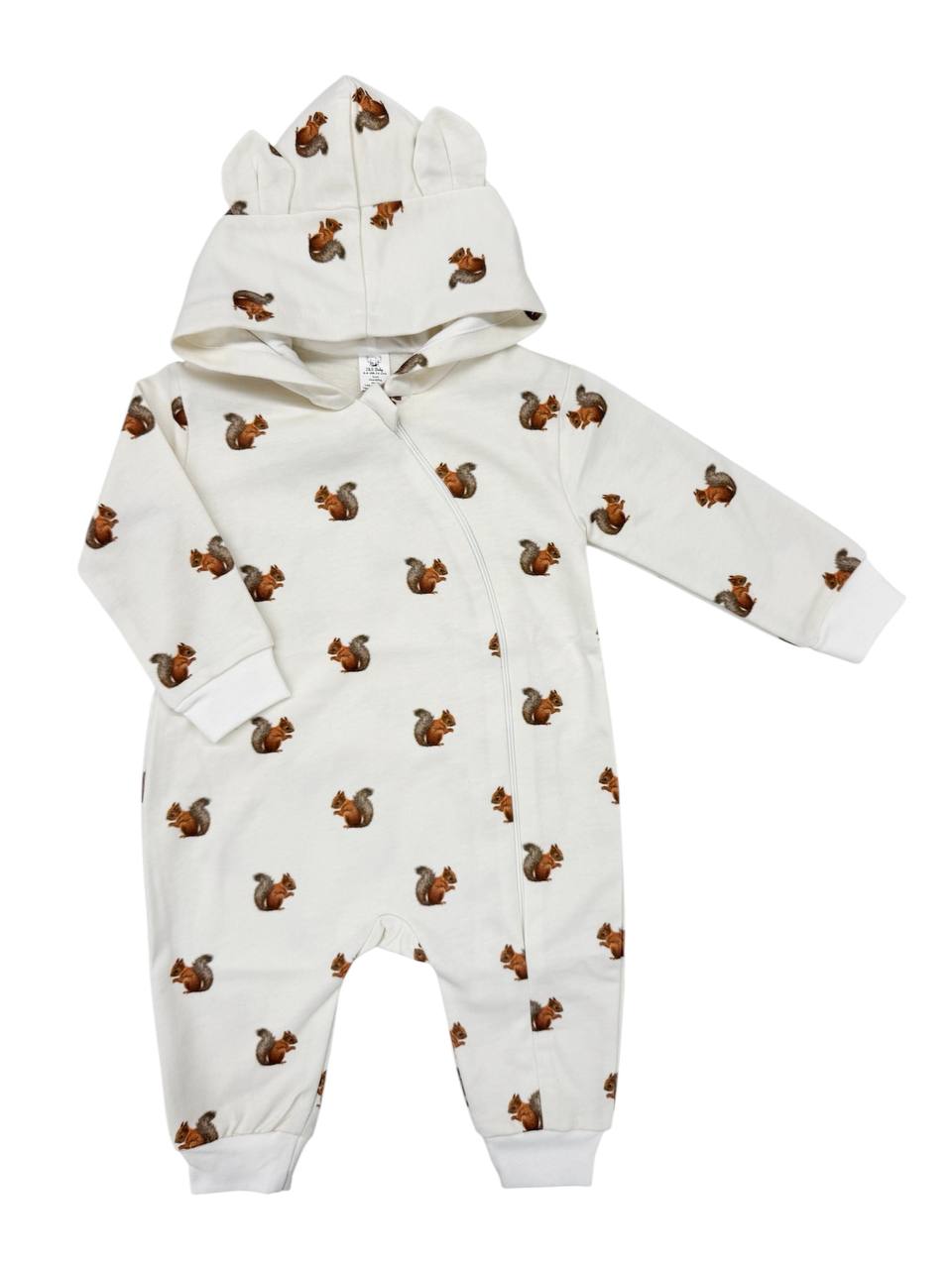 Salopetă bumbac organic bebeluși