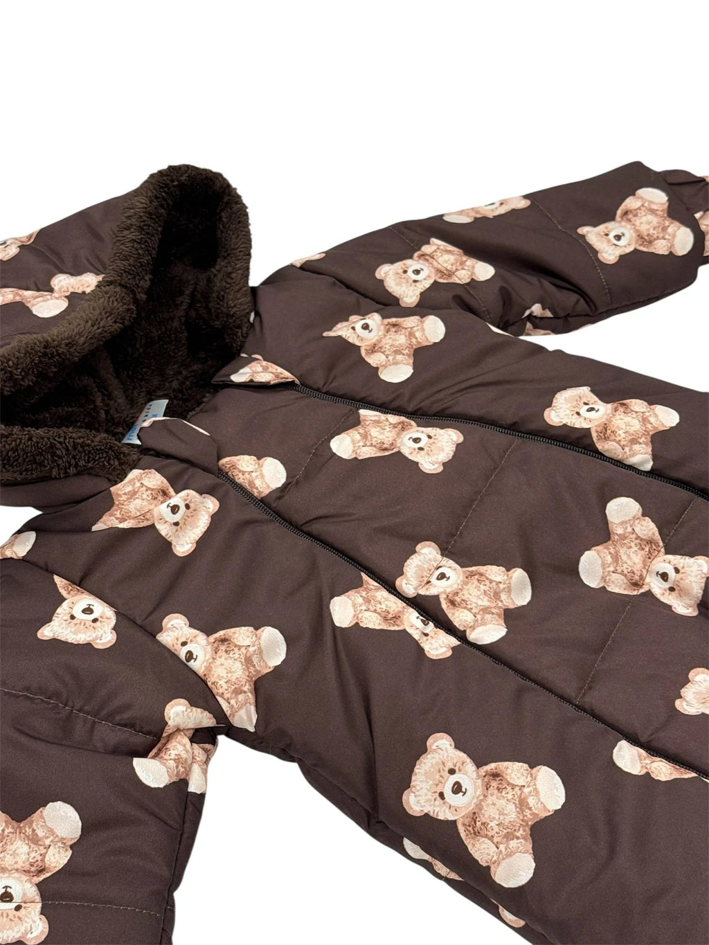 Salopeta sezon rece cu print ursuleți