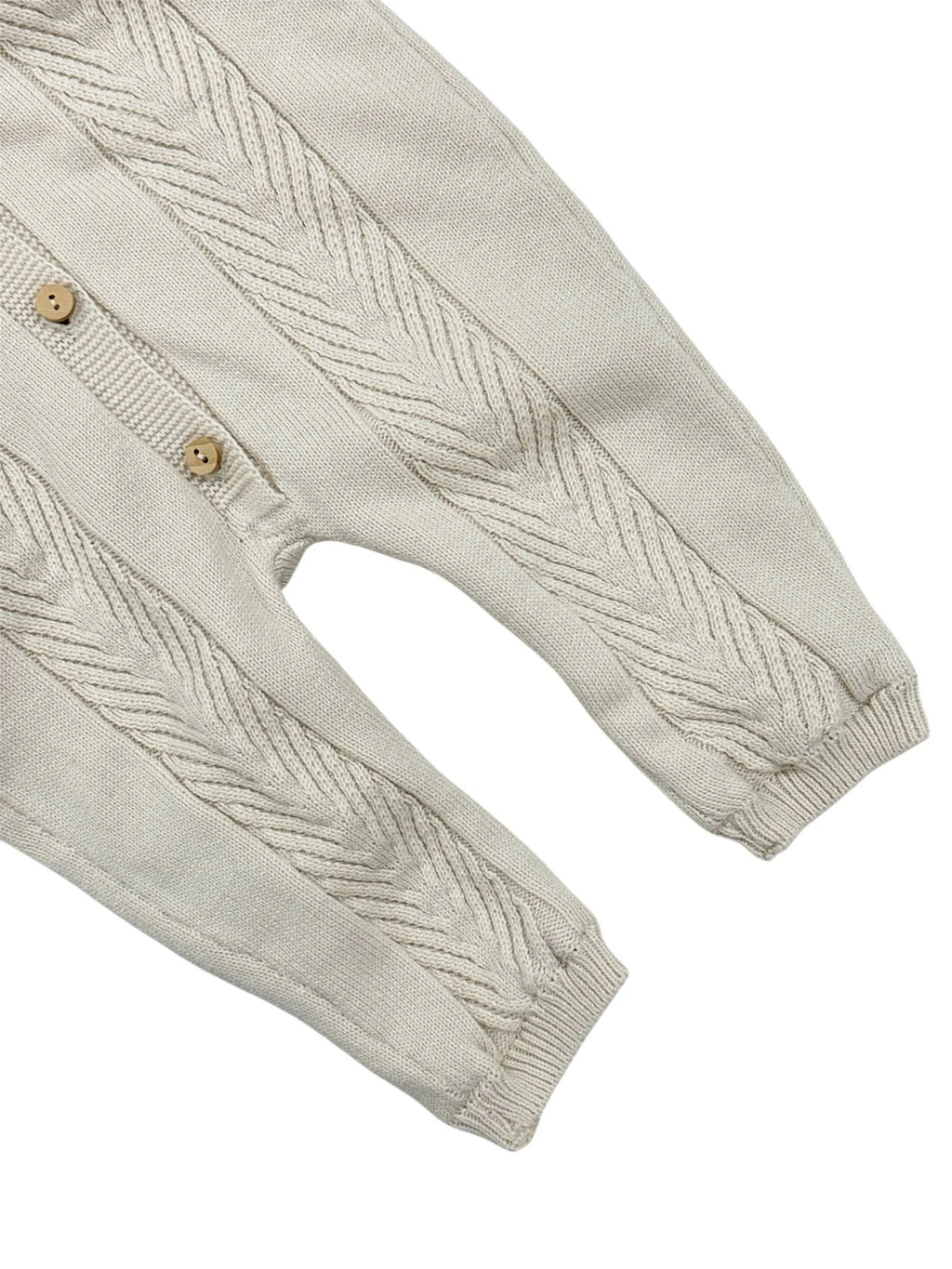 Salopetă cu Glugă Bej