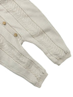 Salopetă cu Glugă Bej