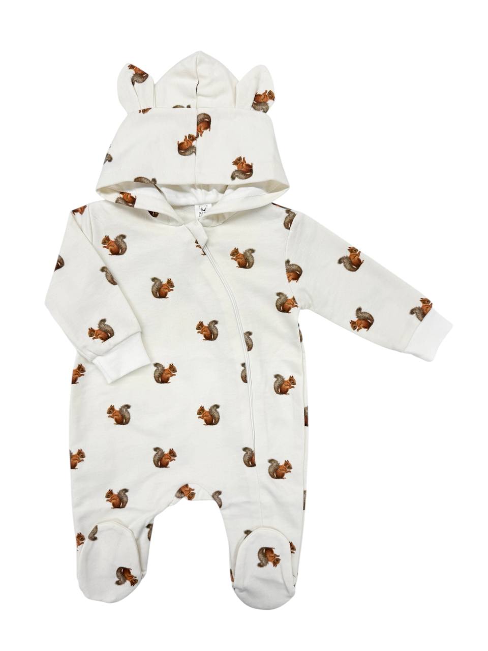 Salopetă bumbac organic bebeluși