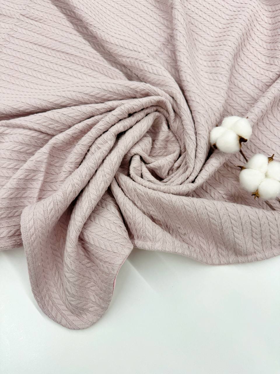 Cuvertură tricotată din bumbac pentru bebeluși 100x120 cm